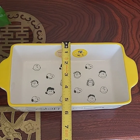 💛Rae Dunn PeanutsLoaf Baking Dish